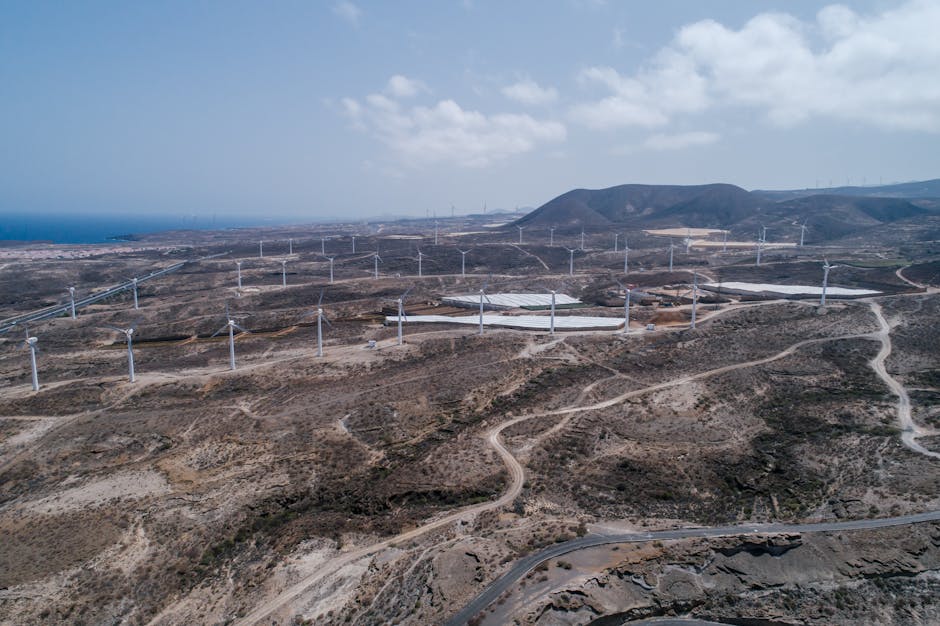 Industrial renewable energy facility Spain