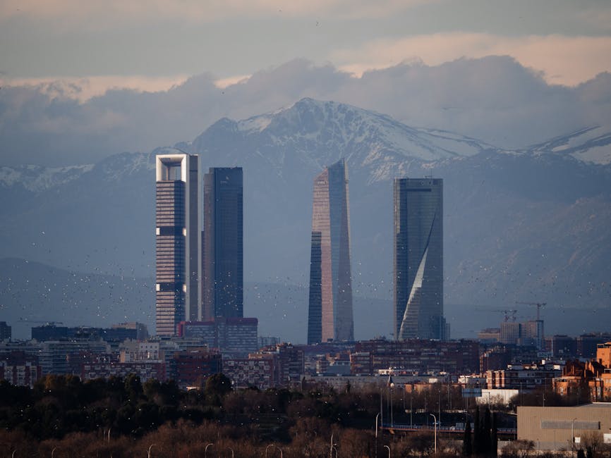 Madrid business district