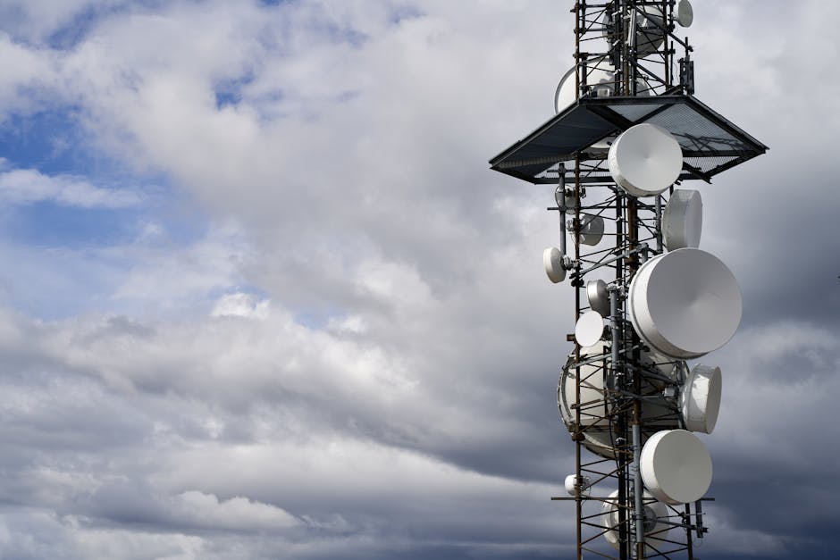 mobile network antenna tower Poland