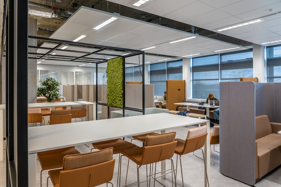 modern office flexible workspace Spain