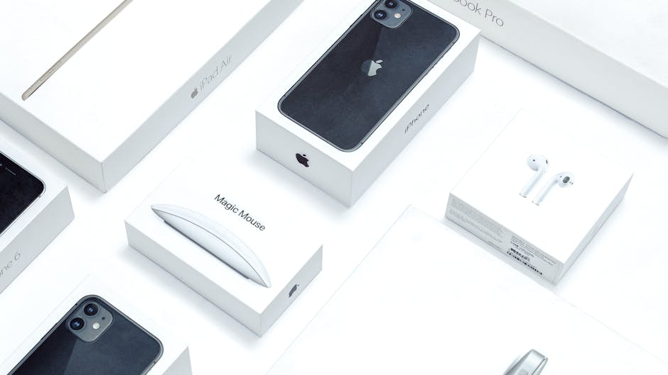 Premium French technology device showcase