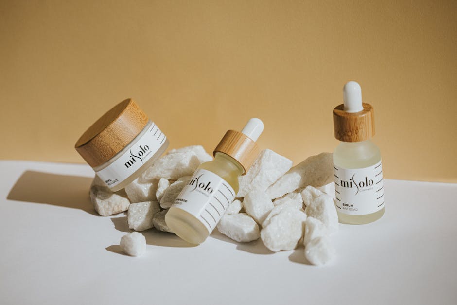 Spanish brand product display minimalist