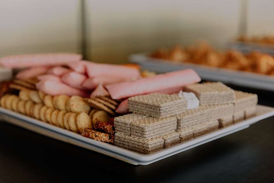 variety of Brazilian cookies and crackers