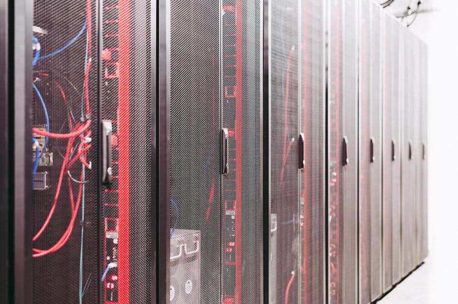 Warsaw business district server room data center infrastructure